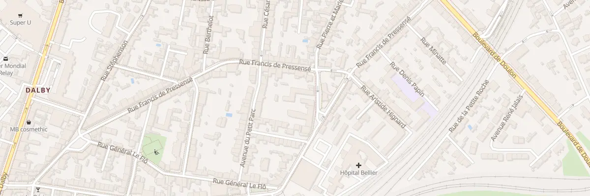 Plan du 20 Rue Pierre et Marie Curie à Nantes