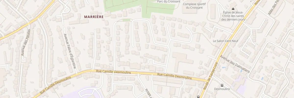 Plan du 8 Rue des Clématites à Nantes