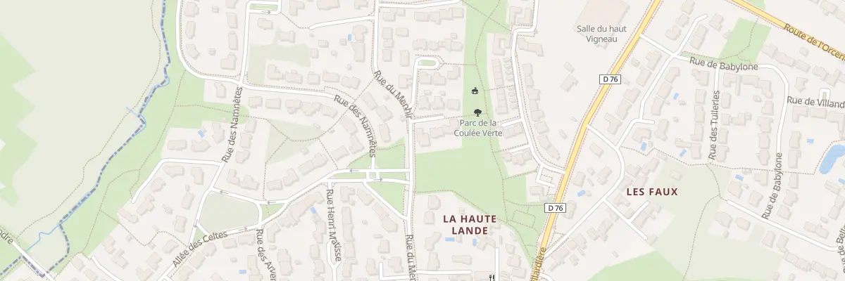 Plan du 2 Rue de Vendée aux Sorinières