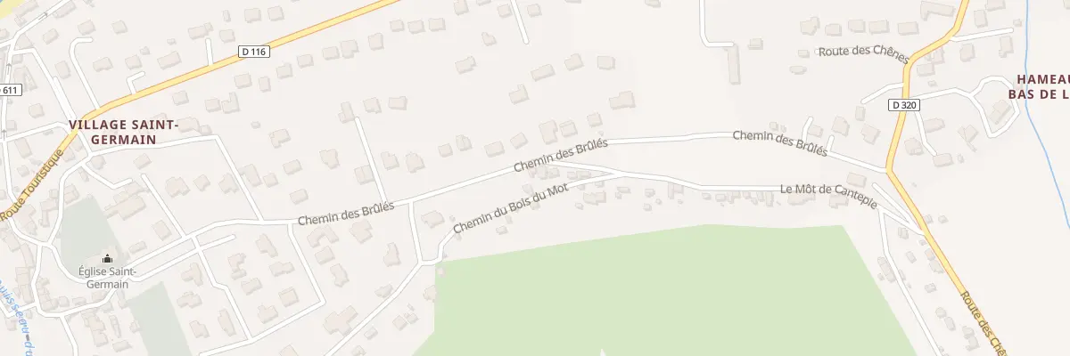 Plan du 15 Che des Brûlés à Bretteville
