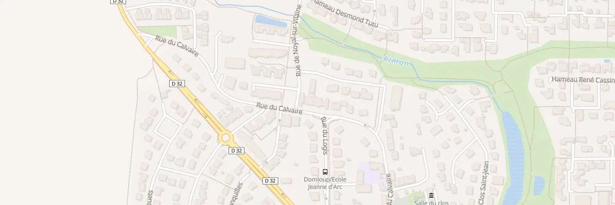 Plan du 24 Rue du Calvaire à Domloup