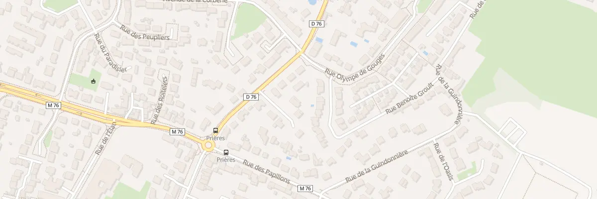 Plan du 3 Rue des Mésanges aux Sorinières