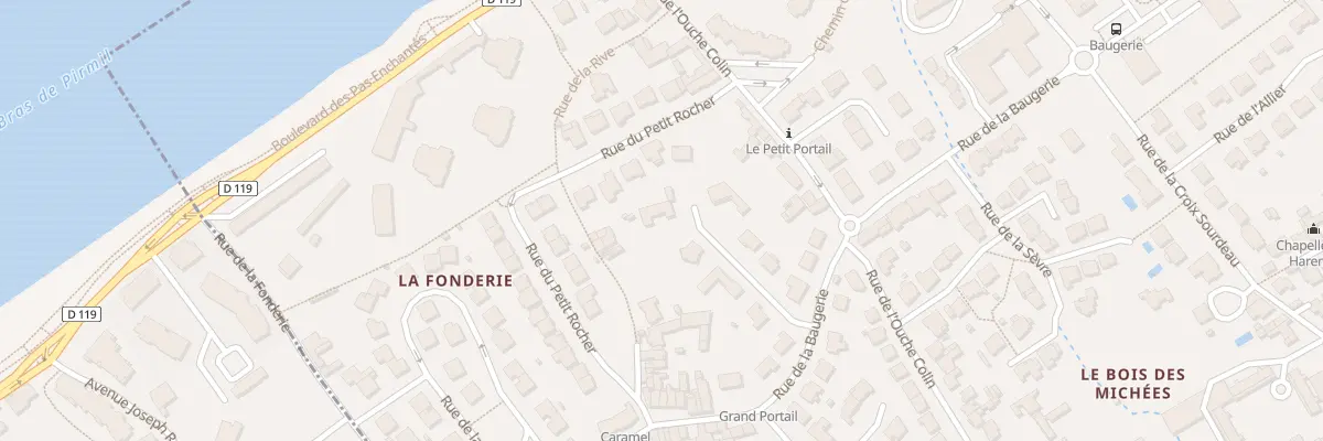 Plan du 13 Av du Grand Portail à Saint-Sébastien-sur-Loire