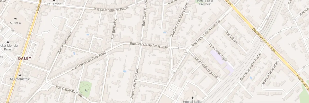 Plan du 45 Rue Francis de Pressensé à Nantes