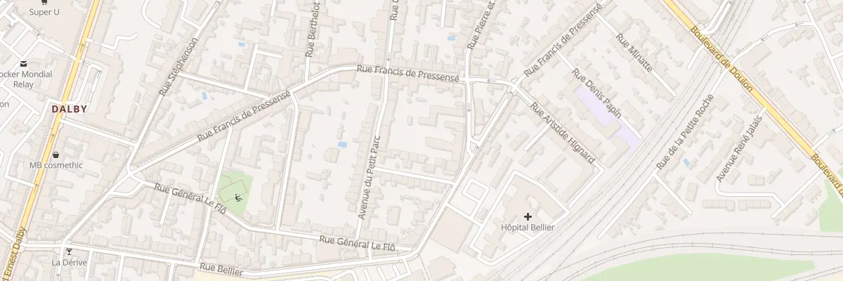 Plan du 20B Rue Pierre et Marie Curie à Nantes