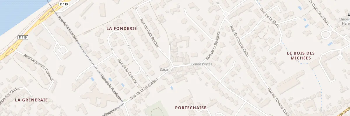 Plan du 23 Rue de la Libération à Saint-Sébastien-sur-Loire