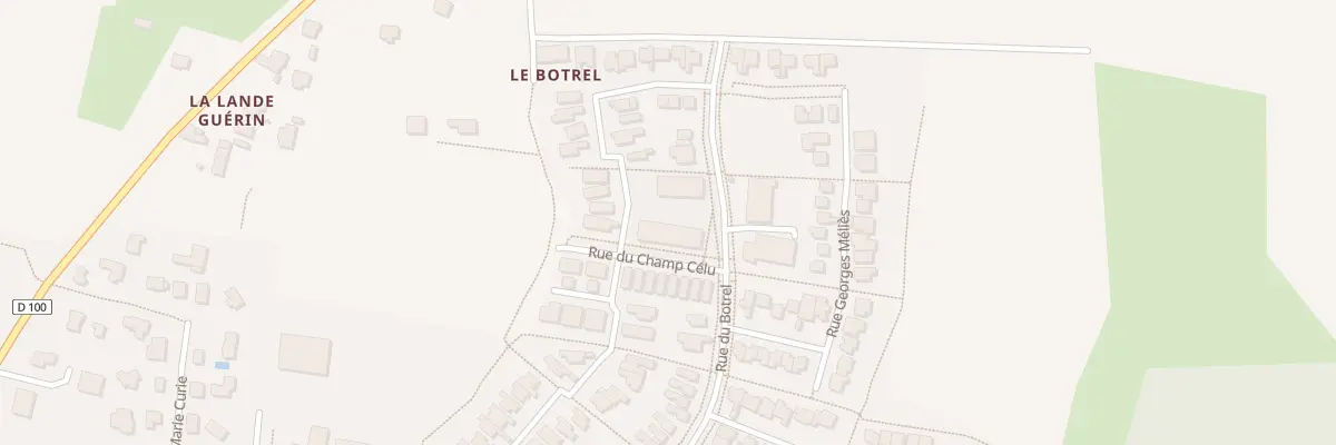 Plan du 16 Rue Alice Guy-Blaché à Acigné