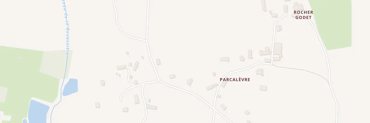 Plan du 342 Le Parcalère à Val-Couesnon