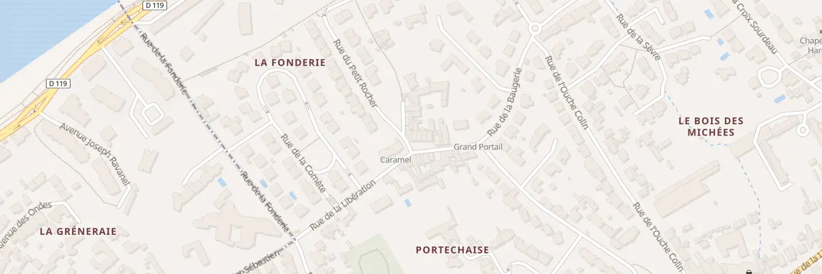 Plan du 9003 Rue de la Rive à Saint-Sébastien-sur-Loire
