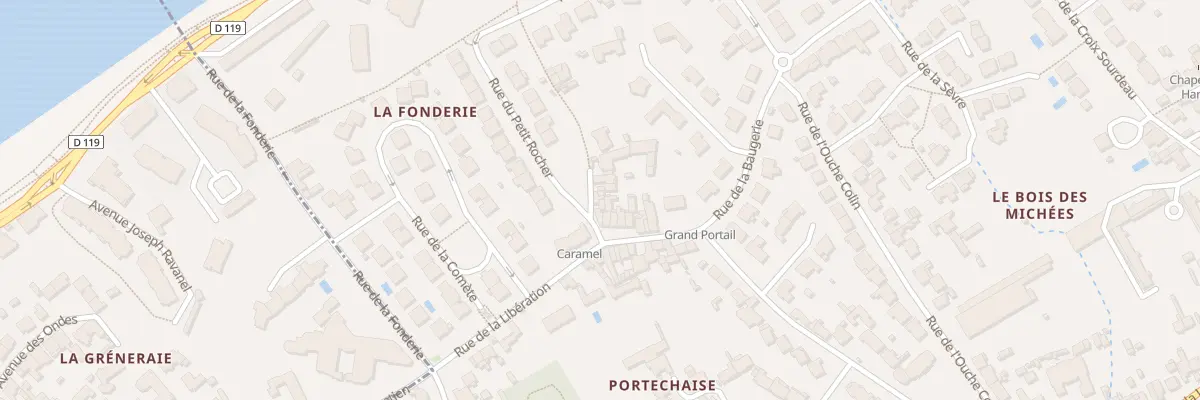 Plan du 9005 Rue de la Rive à Saint-Sébastien-sur-Loire