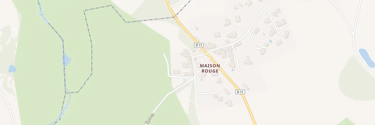 Plan du 13 La Maison Rouge à Montrelais