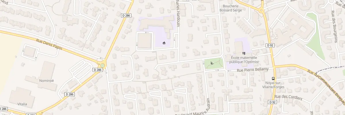 Plan du 6 Rue Jean-Marie Pannetier à Noyal-sur-Vilaine