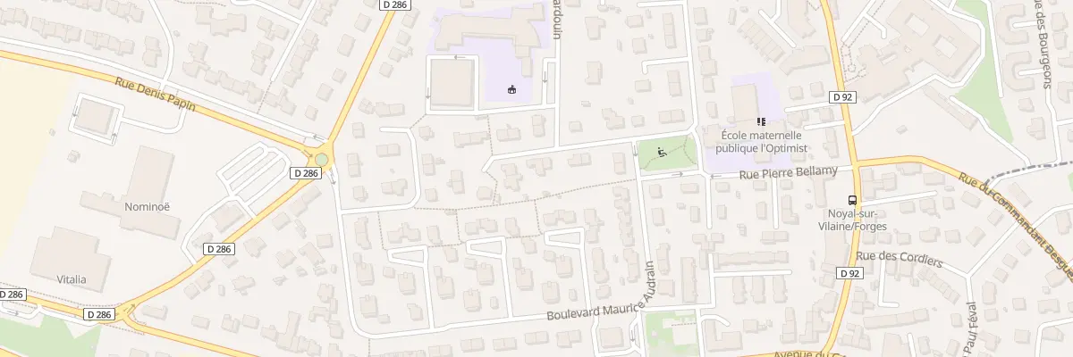 Plan du 7 Rue Jean-Marie Pannetier à Noyal-sur-Vilaine