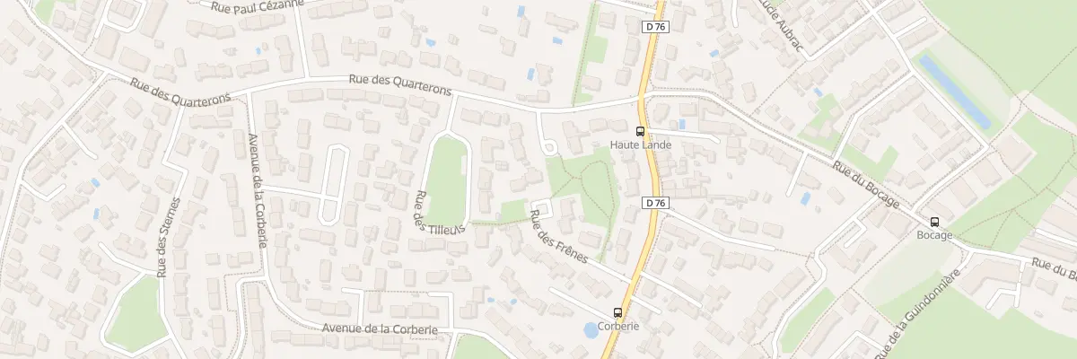 Plan du 8 Rue des Frênes aux Sorinières