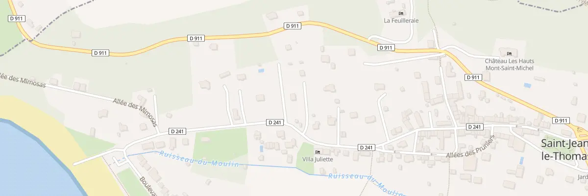 Plan du 27 Rue Gustave Belloir à Saint-Jean-le-Thomas