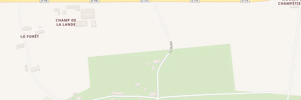 Plan du 3 La Butte à Saint-Vincent-des-Landes