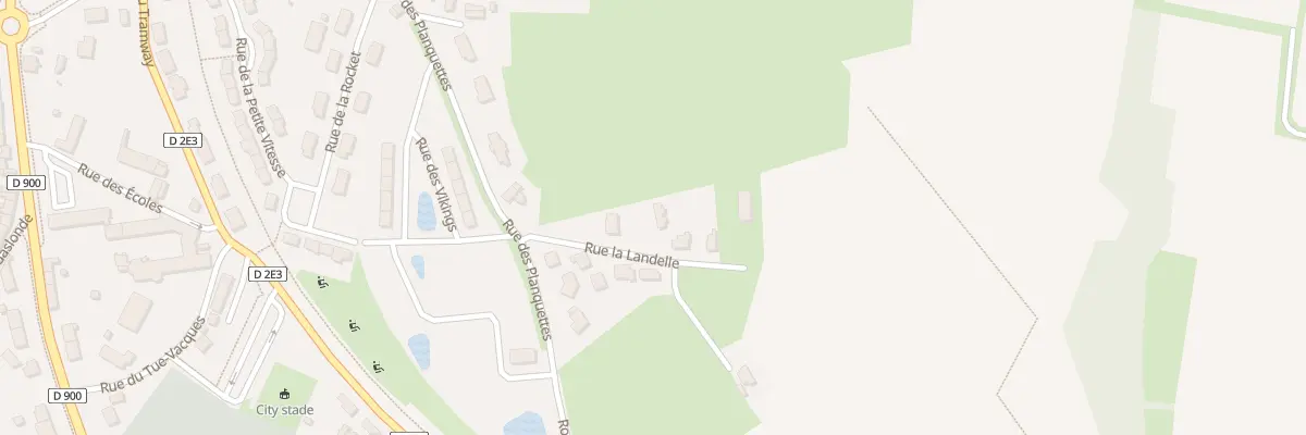 Plan du 39 Rue des Planquettes à Lessay