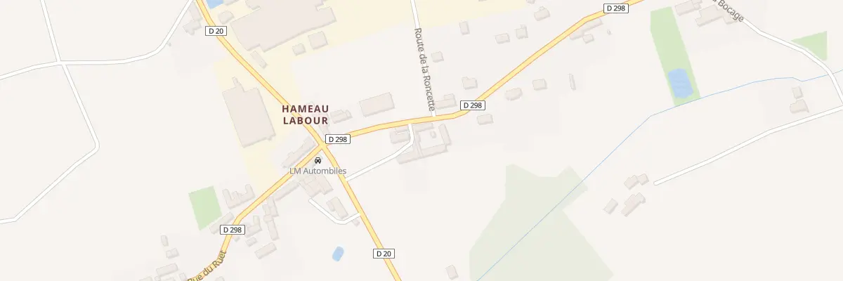 Plan du 6 Rte des Longs Bois Lingreville à Tourneville-sur-Mer