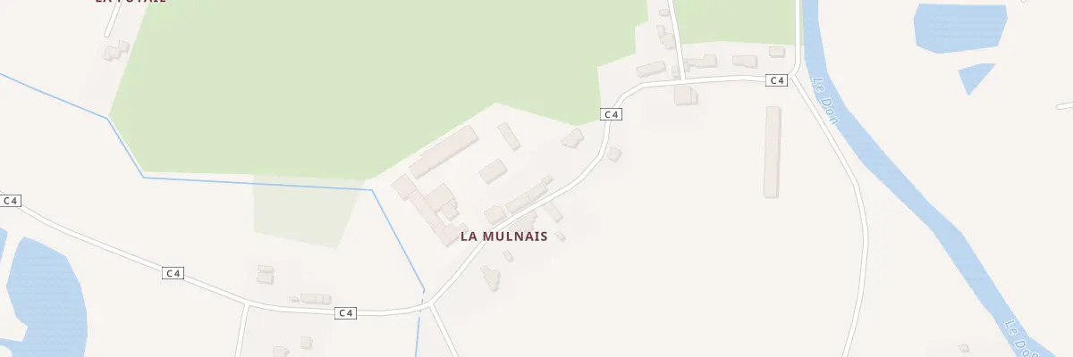 Plan du 276 La Mulnais à Treffieux