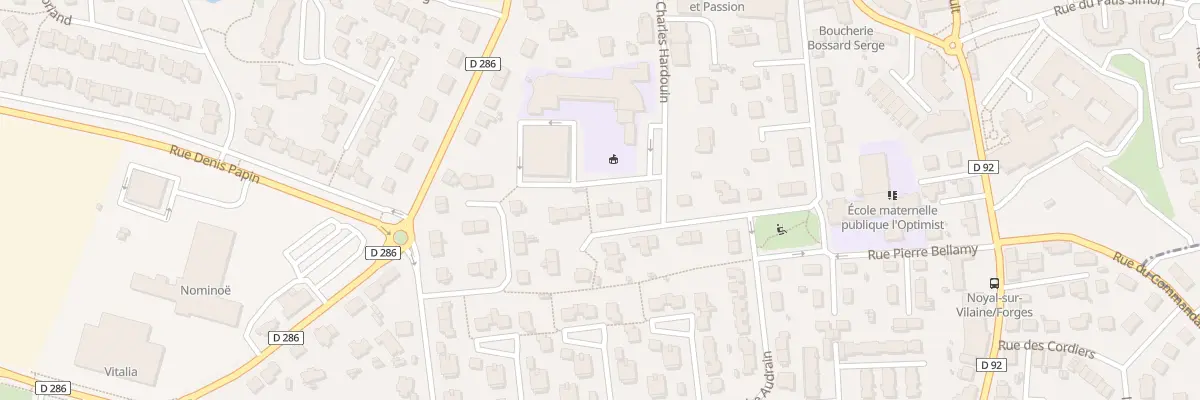 Plan du 10 Rue Jean-Marie Pannetier à Noyal-sur-Vilaine