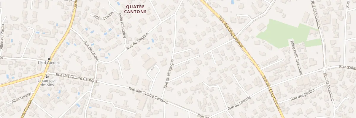 Plan du 21 Rue de Hirigogne à Anglet