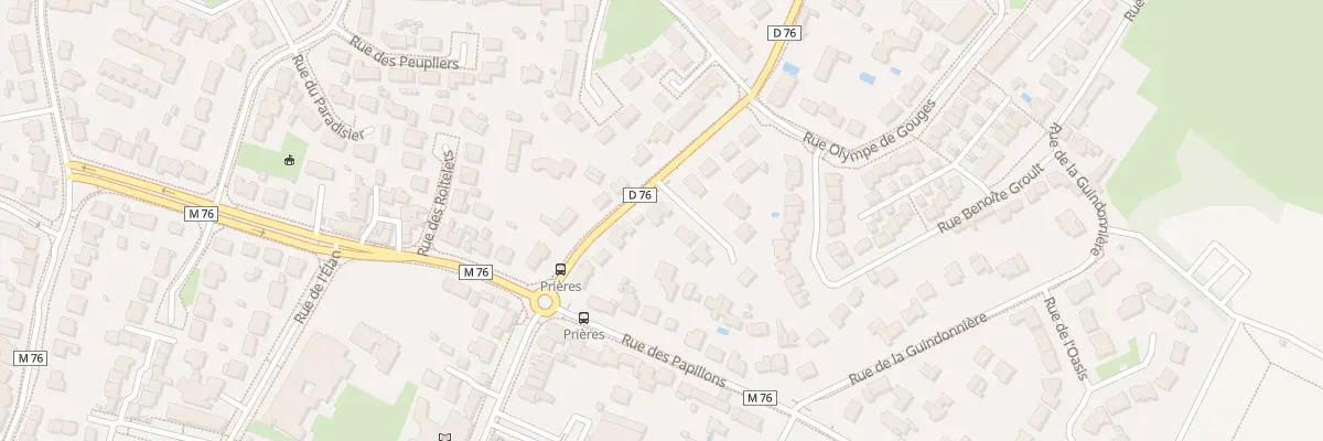 Plan du 6 Rue de la Haute Lande aux Sorinières