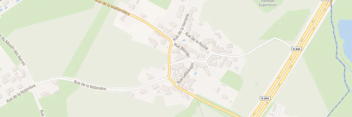 Plan du 1 Rue Bernard à Rezé
