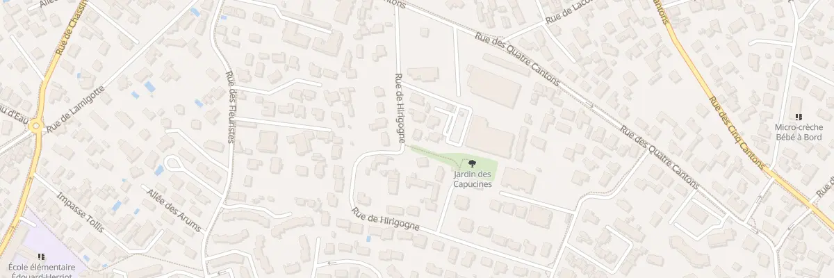 Plan du 43 Rue de Hirigogne à Anglet