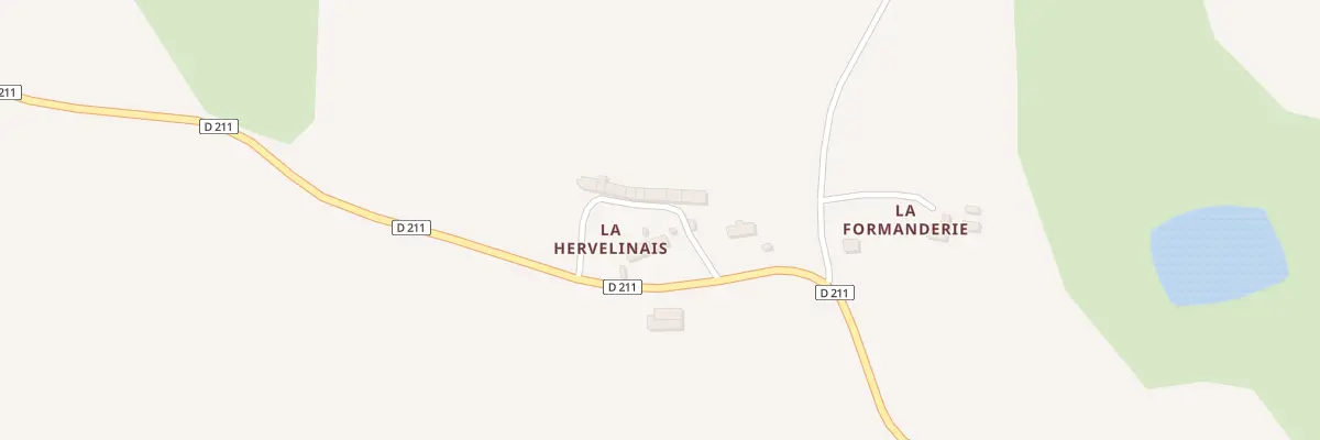 Plan du 5109 La Hervelinais à Rimou