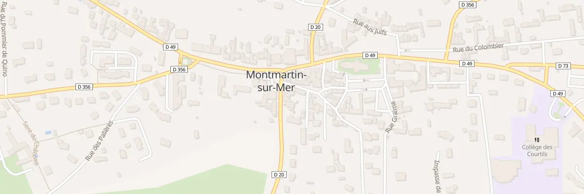 Plan du 7 Rue Franquet à Montmartin-sur-Mer