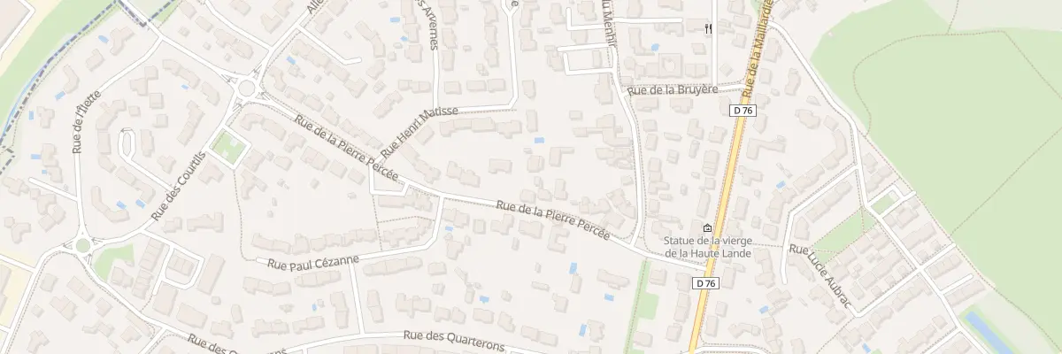 Plan du 14B Rue de la Pierre Percée aux Sorinières