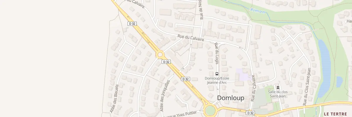 Plan du 15 Rue de la Perche à Domloup
