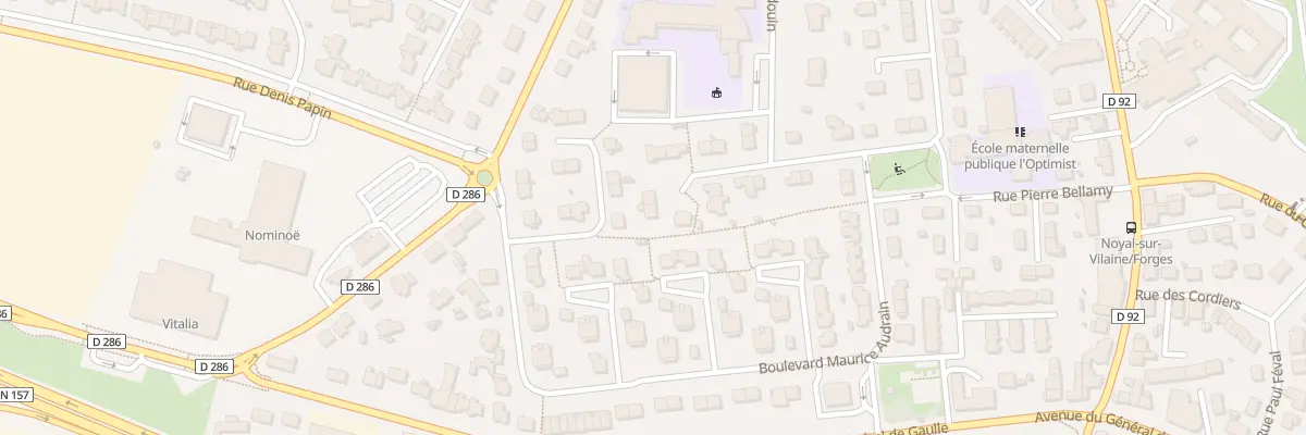 Plan du 18 Rue Jean-Marie Pannetier à Noyal-sur-Vilaine