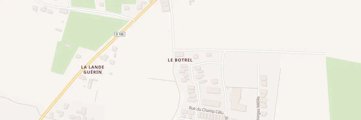 Plan du 13B Rue Alice Guy-Blaché à Acigné