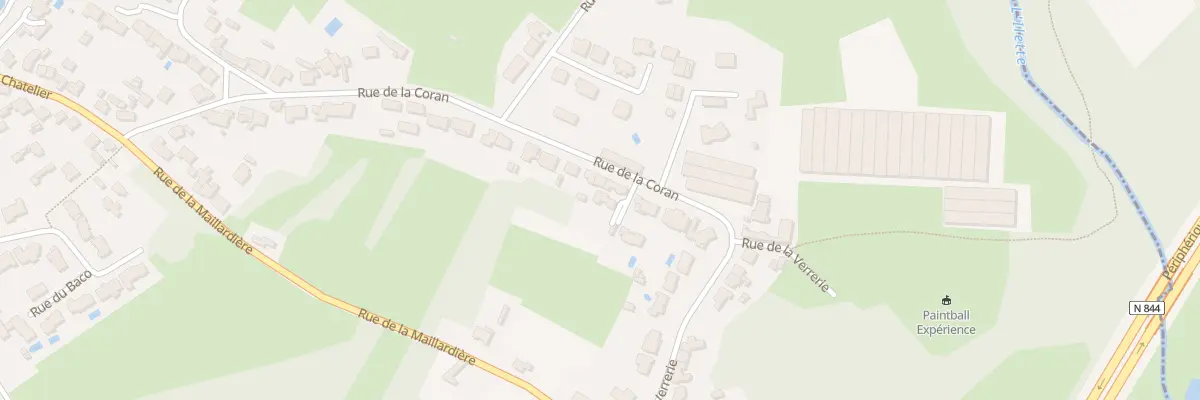 Plan du 32 Rue de la Coran à Rezé