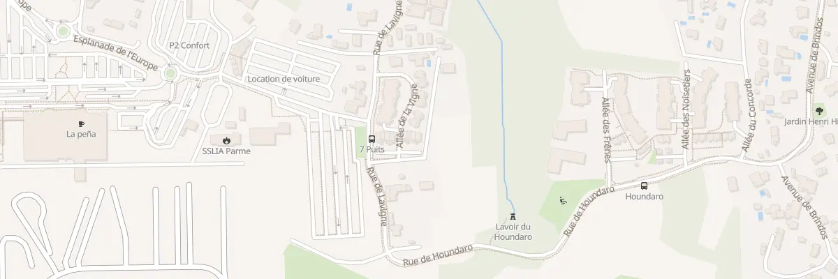 Plan du 20 All de la Vigne à Anglet