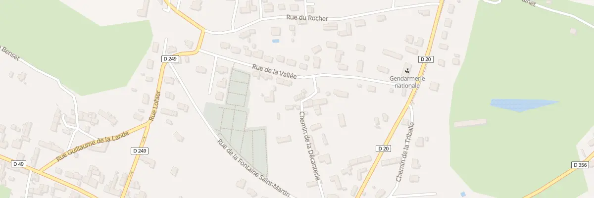 Plan du 19 Rue de la Decanterie à Montmartin-sur-Mer