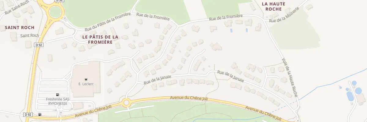 Plan du 6 Rue de la Janaie à Noyal-sur-Vilaine