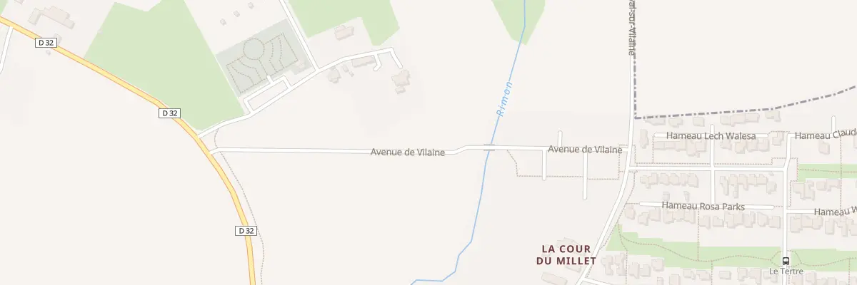 Plan du 16 Av de Vilaine à Domloup