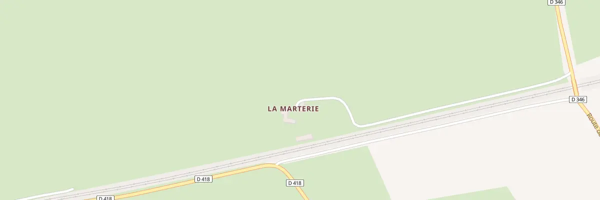 Plan du 1 La Marterie à Yvetot-Bocage