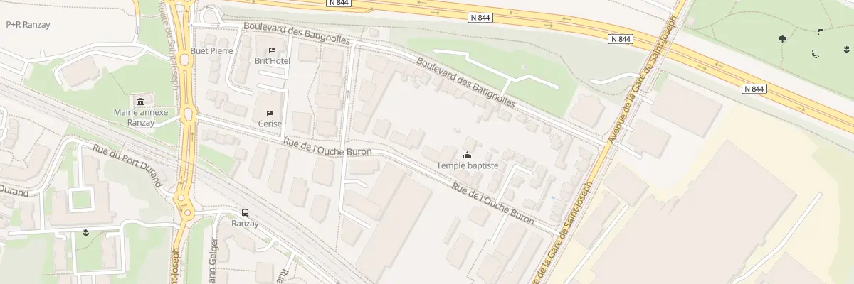 Plan du 26 Rue de l’Ouche Buron à Nantes