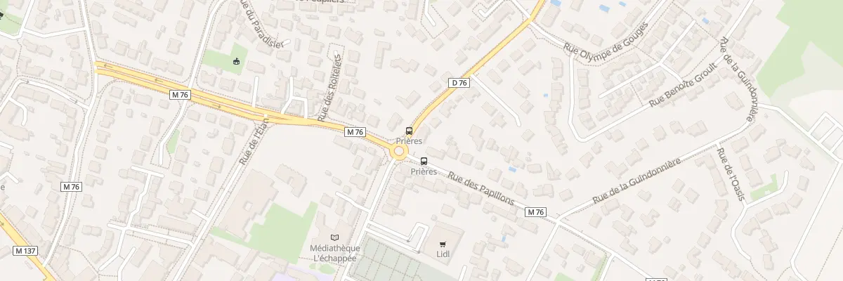 Plan du 2 Rue de la Haute Lande aux Sorinières