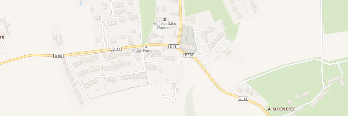 Plan du 5219 Le Bourg à Saint-Planchers
