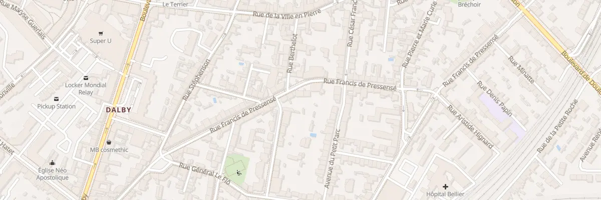 Plan du 63 Rue Francis de Pressensé à Nantes