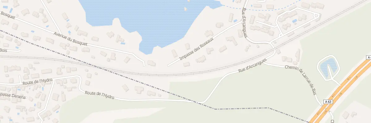 Plan du 11 Imp des Roseaux à Anglet