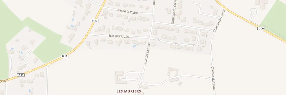 Plan du 13 Rue des Alizés à Saint-Hilaire-la-Forêt