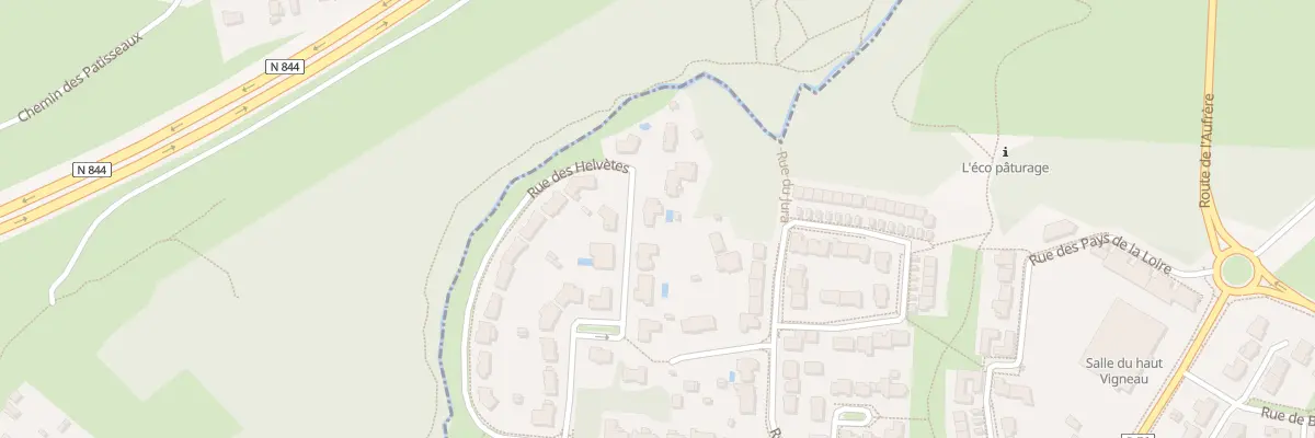 Plan du 12 Rue des Druides aux Sorinières