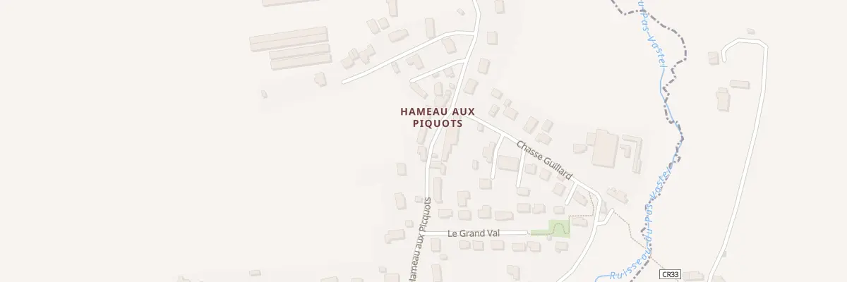 Plan du 11 Hameau aux Piquots à Digosville