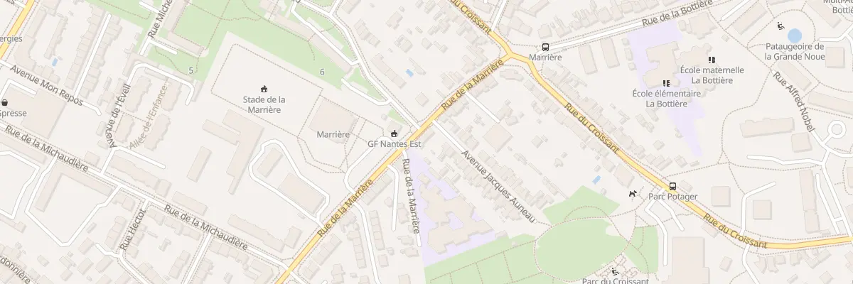 Plan du 98 Rue de la Marrière à Nantes