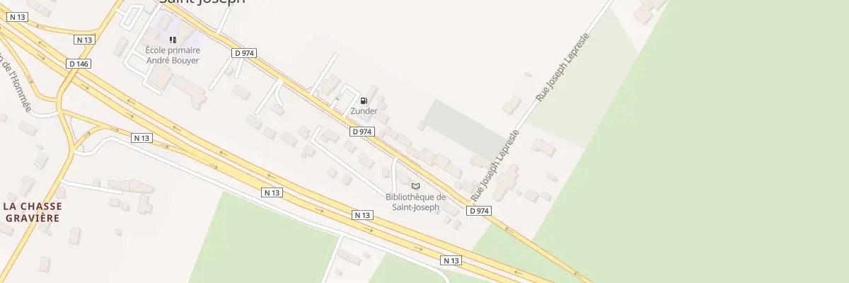 Plan du 16 Av Gaston Doumergue à Saint-Joseph